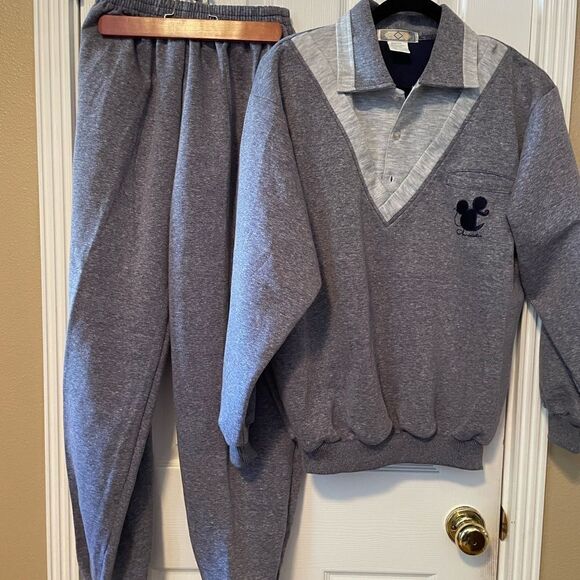 90’s Champion + Mickey Character Parody ORB Women’s Jogger Set M RARE - Picture 1 of 14